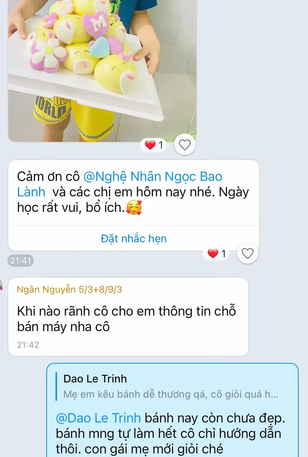 Phản hồi học viên Bao Lành