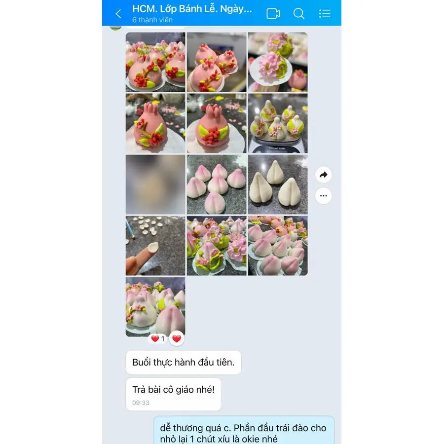 Phản hồi học viên lopbanh.vn bởi cô Ngọc Bao Lành, khoá Lễ
